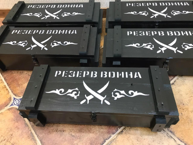 ящик "Резерв воина" 0.5л ящик "Резерв воина" 0.5л