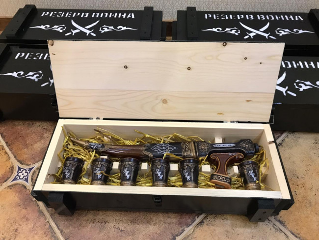ящик "Резерв воина" 0.5л ящик "Резерв воина" 0.5л