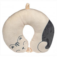 Кот игрушка-дорожная подушка 34*26см