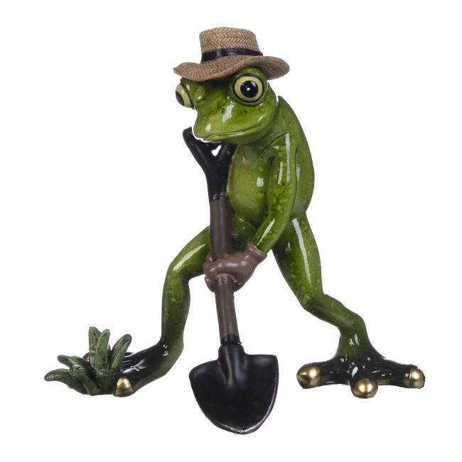Лягушка дачник 15,5*9,5*15,0см