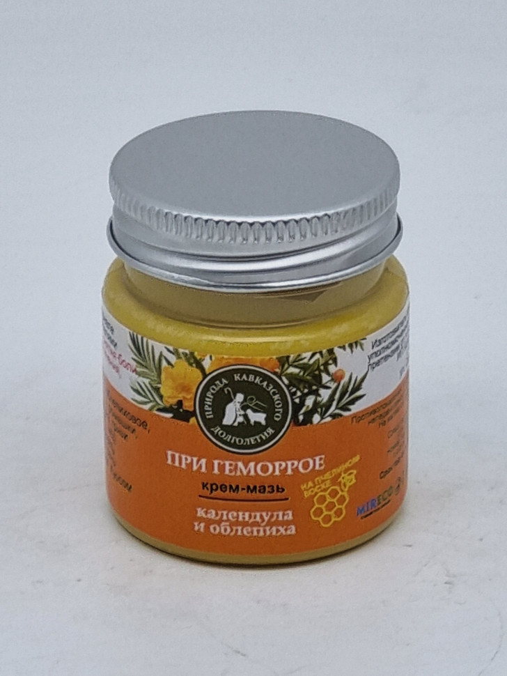 Крем-мазь "При геморрое", пластик 40мл, "ПКД"