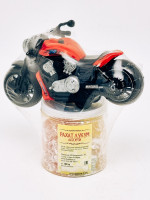 Мотоцикл инерционый + рахат-лукум 100гр