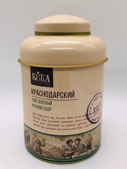 Чай Краснодарский ВЕКА в зеленый "Премиум"  80гр