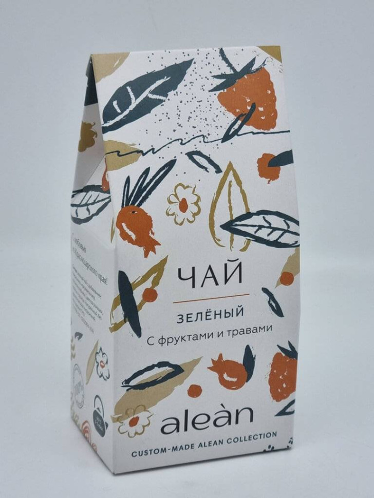 Чай зеленый с фруктами и травами 80гр