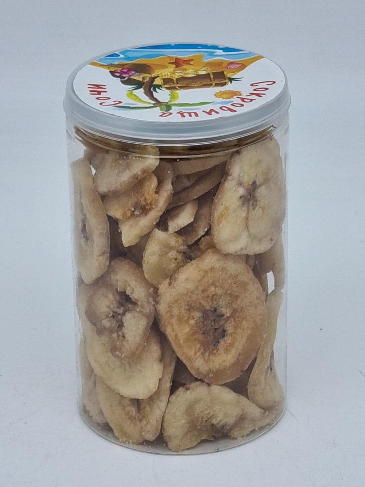 Банановые чипсы 85гр в пэт