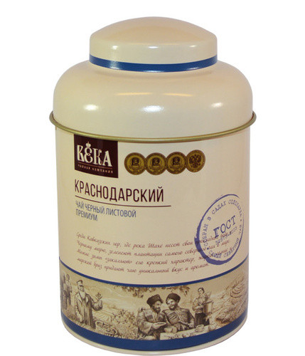 Чай Краснодарский ВЕКА черный "Премиум" 90гр