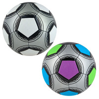 Мяч футбольный из кожзама 23см