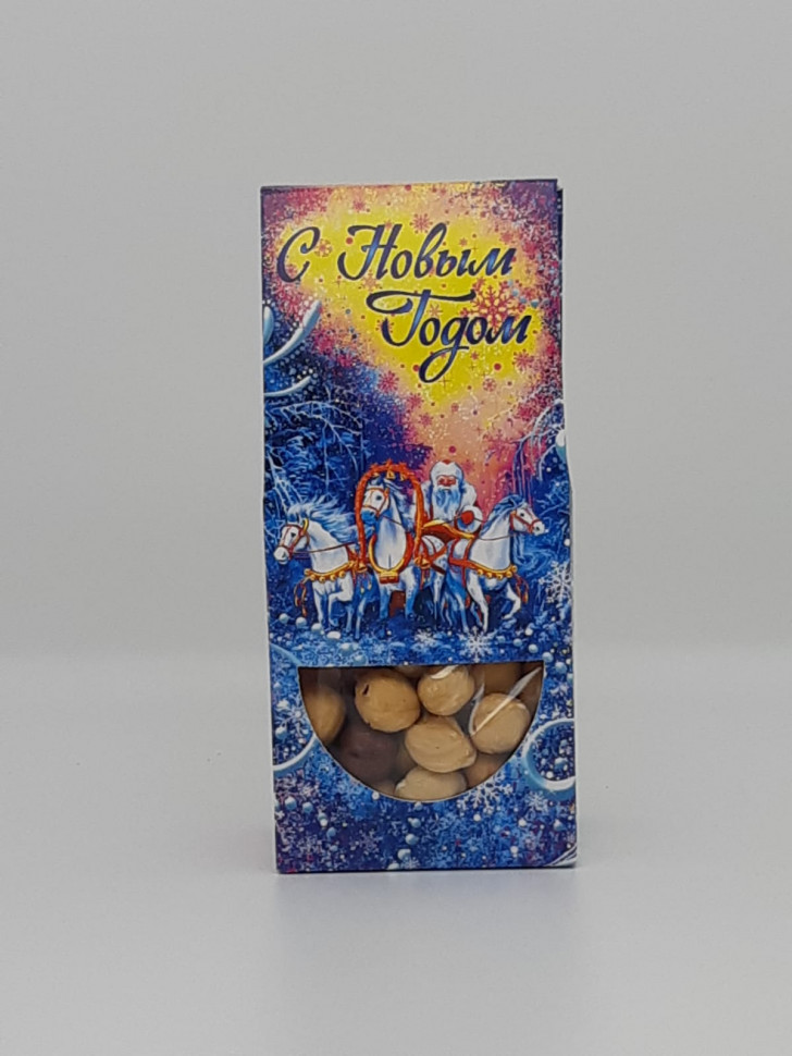 Орех фундук с новым годом 100гр