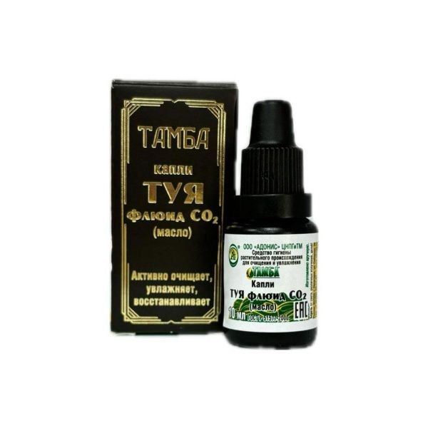 Капли "Туя" масло Тамба 10мл