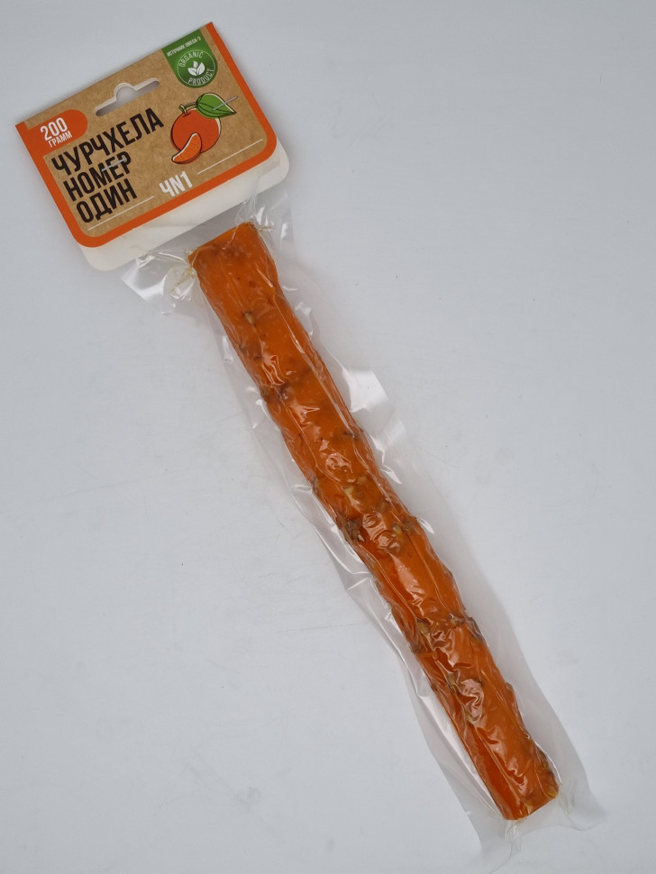 Чурчхела №1 с грецким орехом с мандарином 200гр