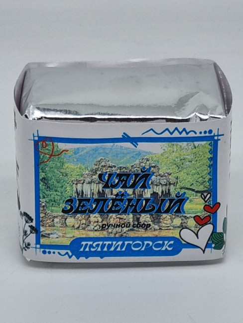 Чай зеленый ручной сбор 40гр Пятигорск