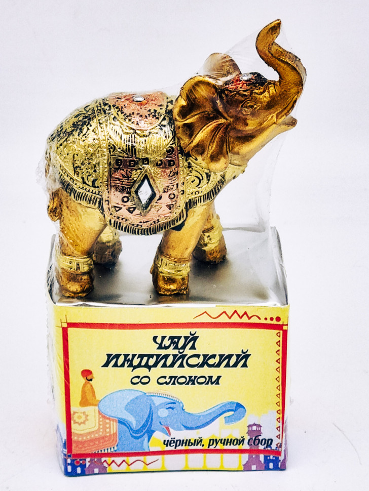Чай Индийский со слоном черный ручной сбор 35гр