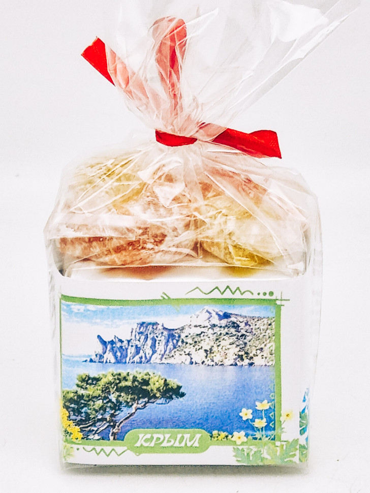 Чай зеленый ручной сбор 40гр +лукум 50гр Крым