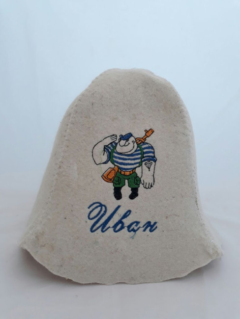 Шапка для бани и сауны «Иван» Шапка для бани и сауны «Иван»