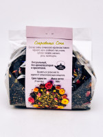 Чай черный и зеленый с добавками "Темная ночь" 100гр