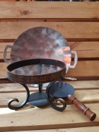 Садж комплект №4 подставка с совком 35см