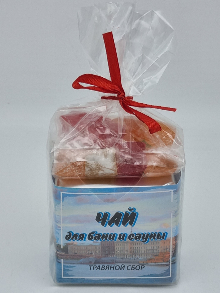Краснополянский чай "для бани и сауны" 40гр +лукум 50гр Санкт-Петербург