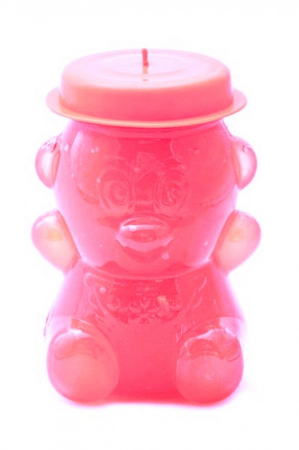 Мед с малиной мишка маленький 160гр