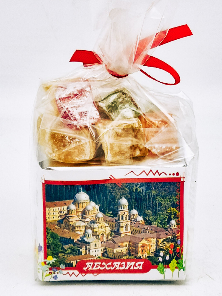 Краснополянский чай "Высокогорный" 40гр +лукум 50гр Абхазия