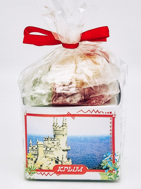 Чай черный ручной сбор 35гр +лукум 50гр Крым