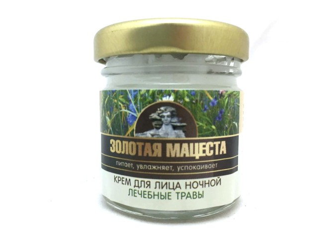 Крем Золотая Мацеста "Лечебные травы" Ночной 40мл