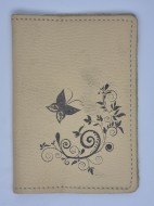 Обложка на паспорт натуральная кожа №17