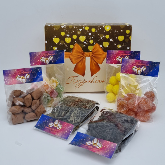 Набор Праздничный ассорти сладостей лучший подарок