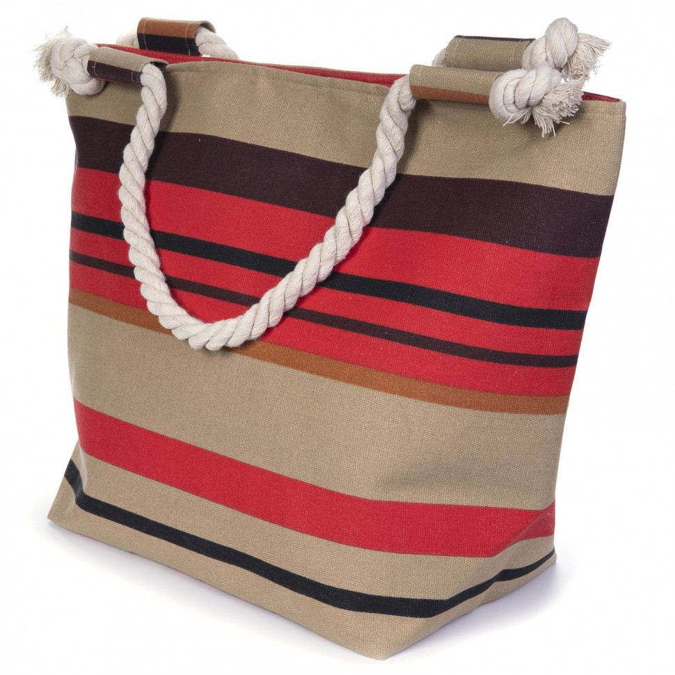 Сумка пляжная ручка канат №16