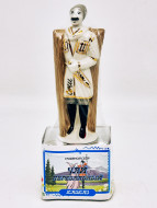 Краснополянский чай "Перевальный" 40гр Кавказ с сувениром Горец коллекционный фарфор