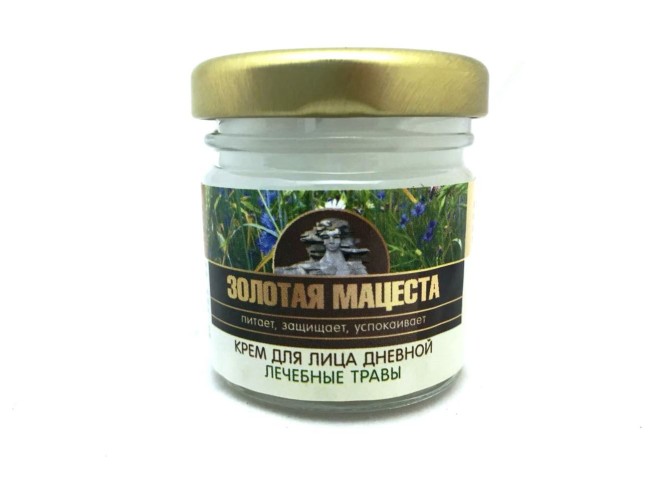 Крем Золотая Мацеста "Лечебные травы" Дневной 40мл