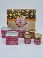 Гастрономический набор 3 вида чая + 3 вида меда с 8 марта Гастрономический набор 3 вида чая + 3 вида меда с 8 марта