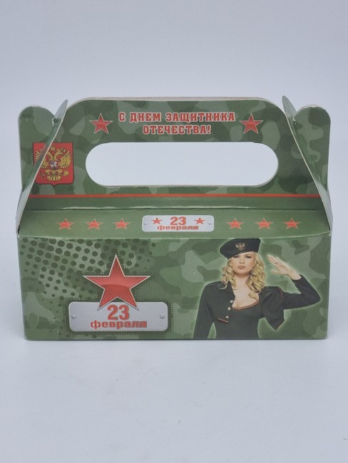 Набор Праздничный подарочный набор 3 меда с 23 февраля Набор Праздничный подарочный набор 3 меда с 23 февраля