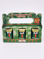 Подарочный набор с 23 февраля 3 мед микса с брусникой, курагой, лимон имбирем 150гр