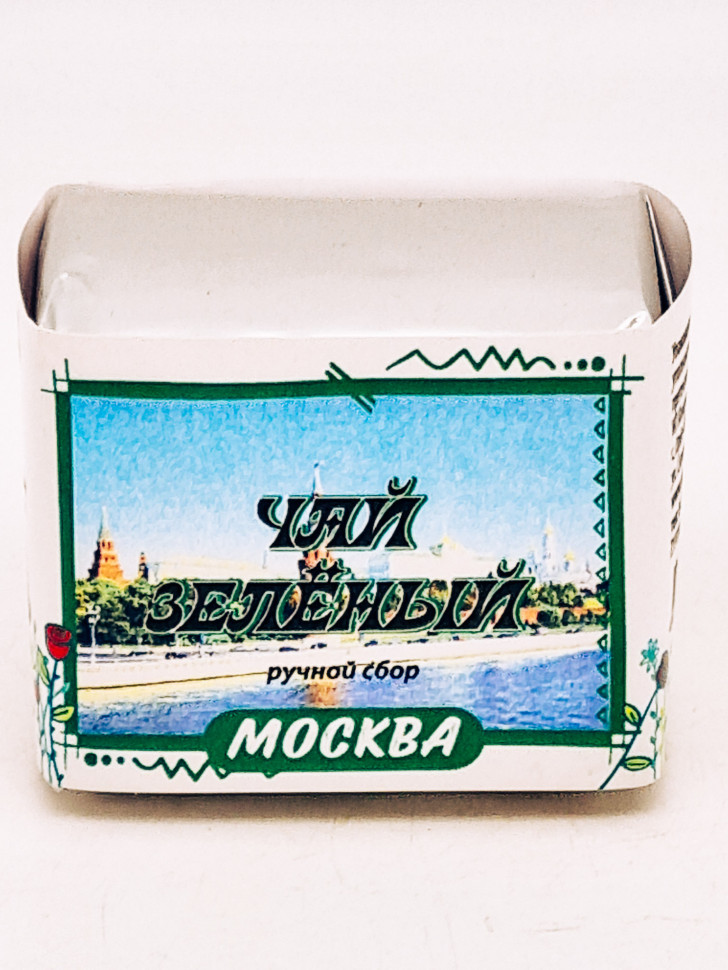 Чай зеленый ручной сбор 40гр Москва