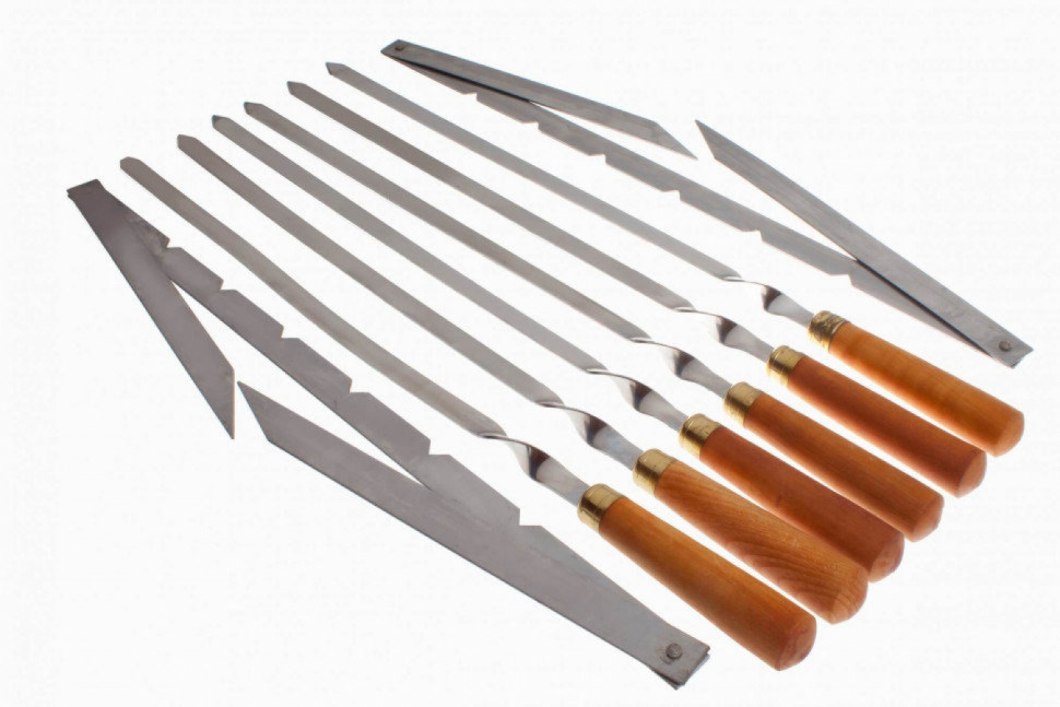 Набор №1 в сумке с окном шампура и мангал