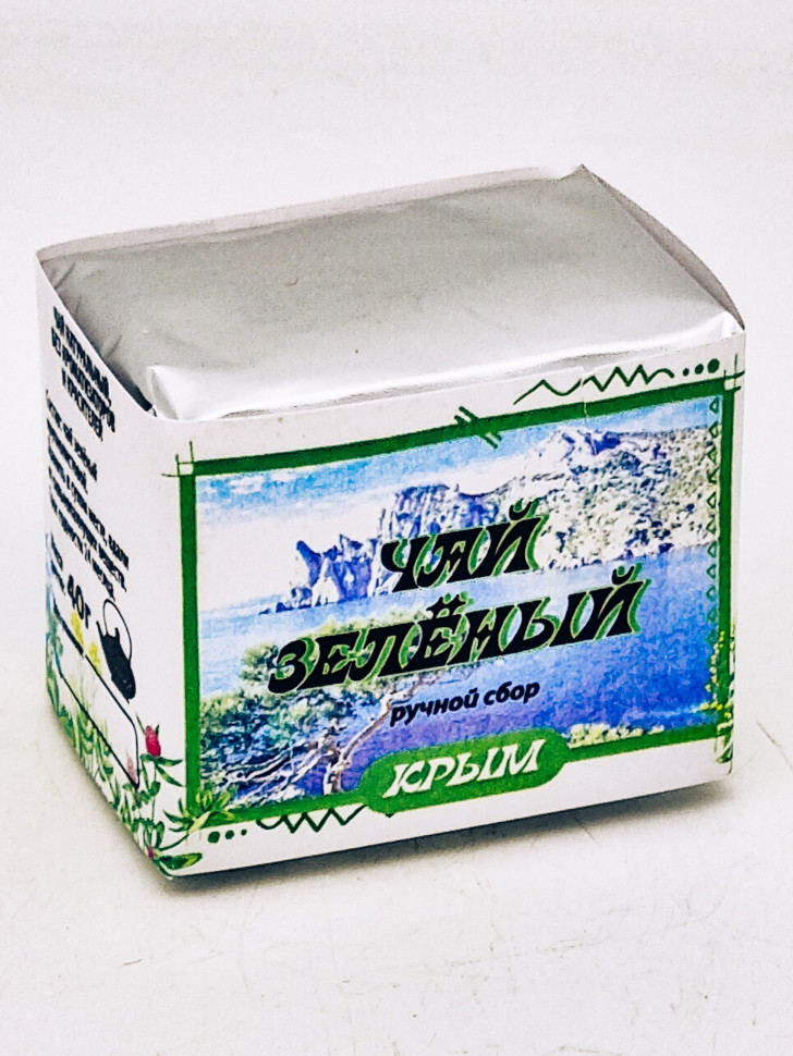 Чай зеленый ручной сбор 40гр Крым