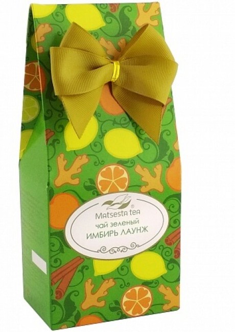 "Мацеста чай" зеленый "Имбирь лаунж" 75гр