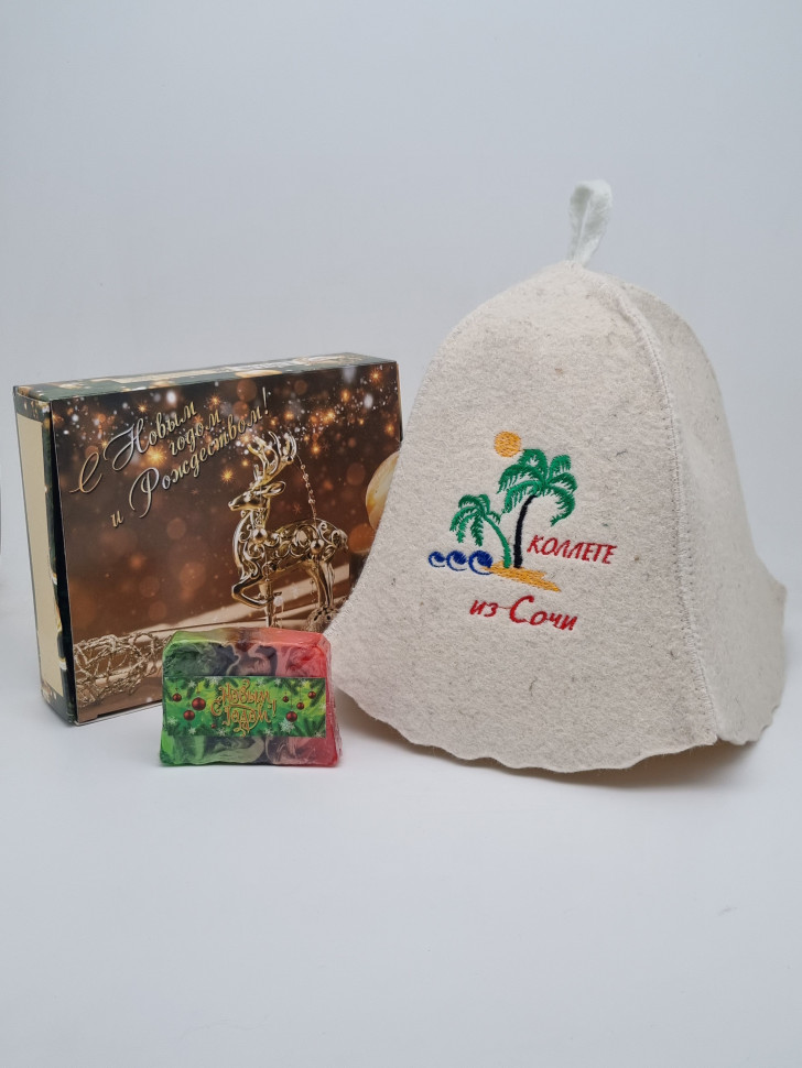 Набор для бани "Коллеге" с новым годом