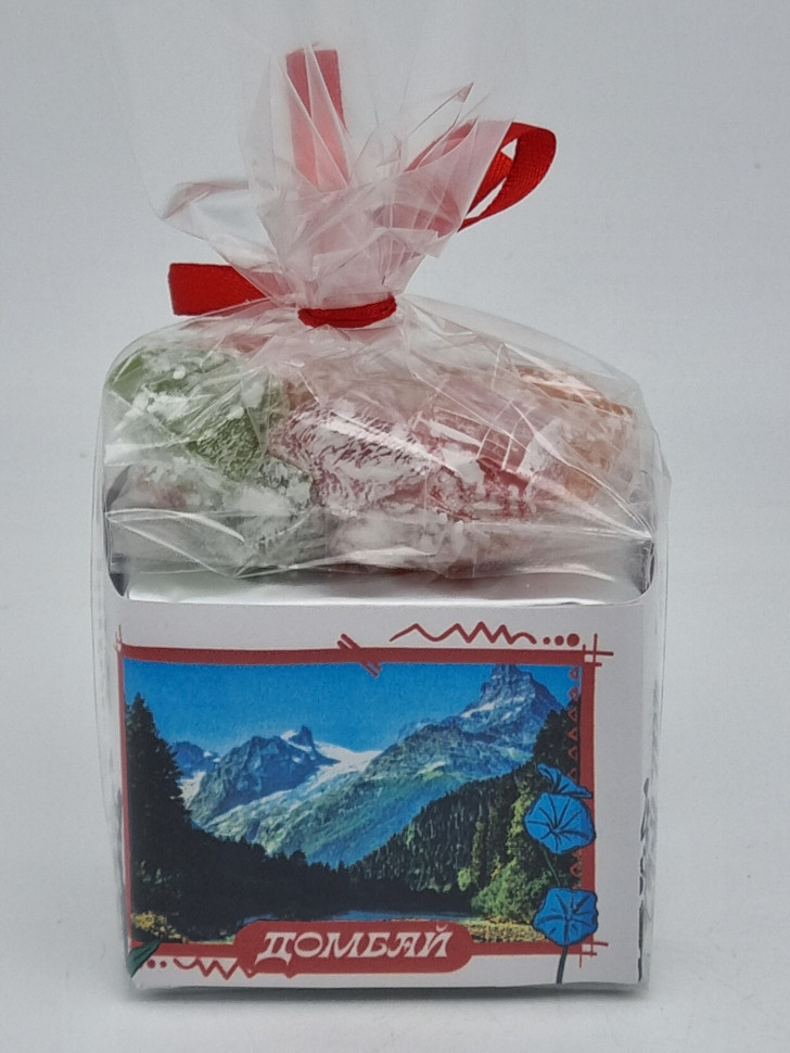 Чай черный ручной сбор 35гр +лукум 50гр Домбай