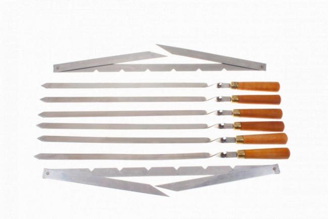 Набор №2 в сумке без окна шампура и мангал