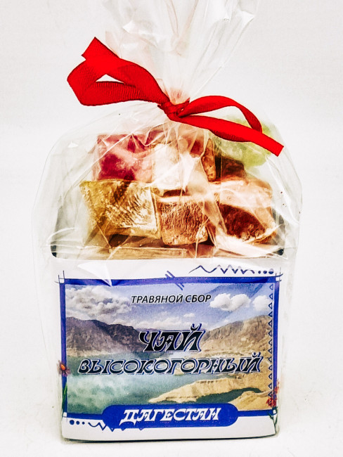 Краснополянский чай "Высокогорный" 40гр +лукум 50гр Дагестан Краснополянский чай "Высокогорный" 40гр +лукум 50гр Дагестан