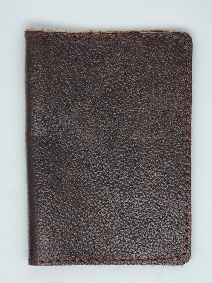 Обложка на паспорт натуральная кожа №11