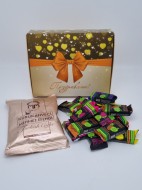 Набор Праздничный кофе и пастила лучший подарок Набор Праздничный кофе и пастила лучший подарок