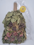 Веник для бани из кавказского дуба в VIP упаковке с 23 февраля