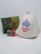 Набор для бани "Царь" с 23 февраля