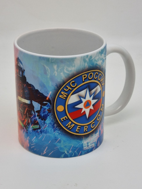 Кружка подарочная "Лучшему спасателю МЧС России" 250мл