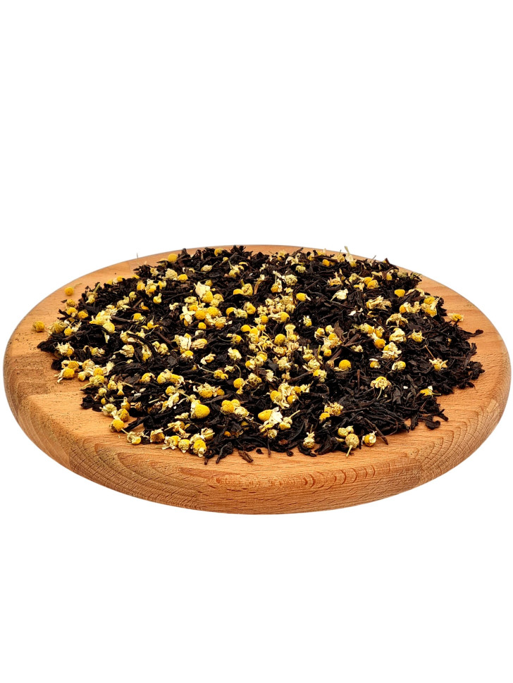 Чёрный чай с ромашкой 50гр