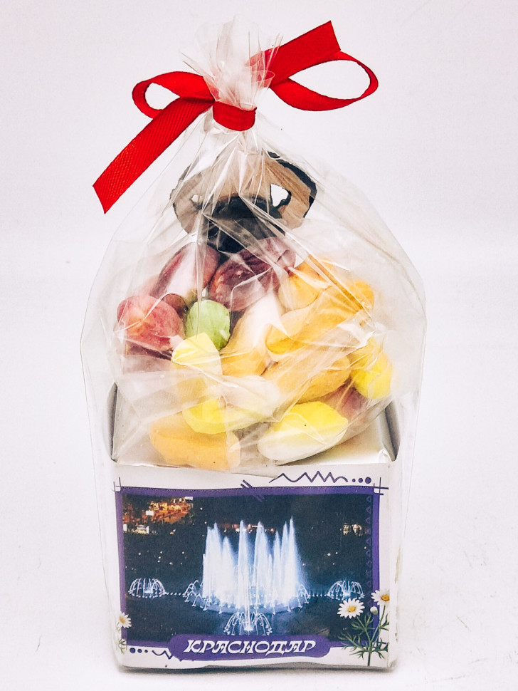 Краснополянский чай "для сауны и бани" 40гр + парварда 50гр Краснодар с магнитом Казак