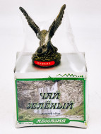 Чай зеленый ручной сбор 40гр Абхазия с сувениром орел средний