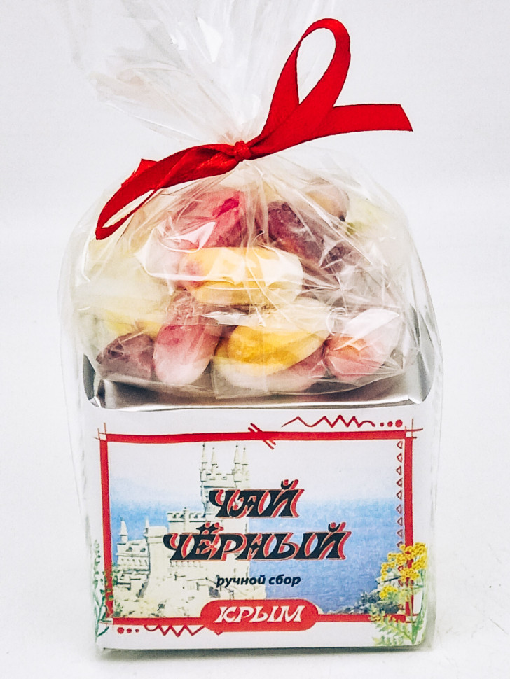 Чай черный ручной сбор 35гр + парварда 50гр Крым